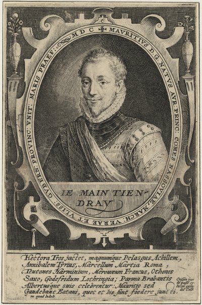 Moritz av Nassau, prins av Oranien av Crispijn van de Passe I