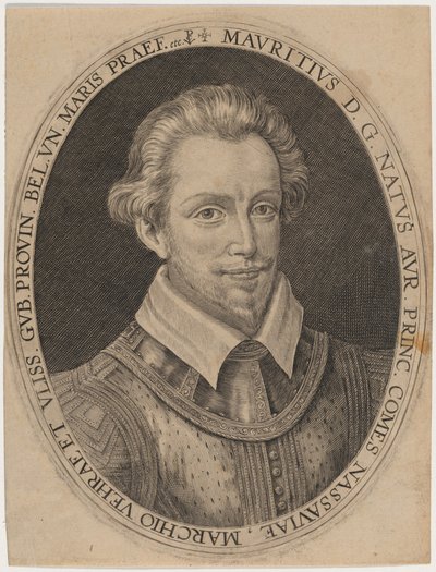 Maurits av Nassau, prins av Oranien av Crispijn van de Passe I