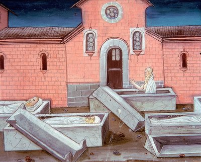 De dödas uppståndelse (c.120r). 1476 av Cristoforo De Predis