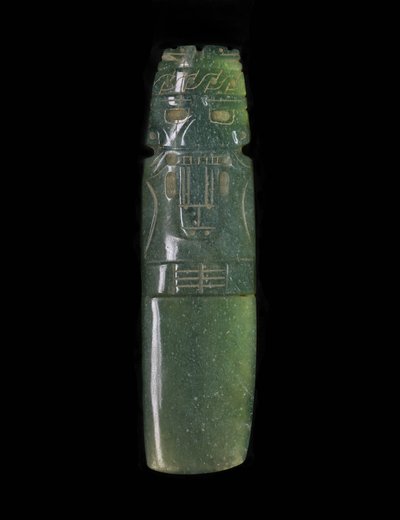 Axe-God Celt, 500-1000 AD (jade) av Culture Guanacaste-Nicoya