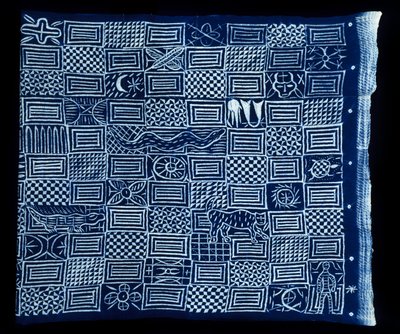 Adire Cloth, utan datum (tyg) av Yoruba Culture