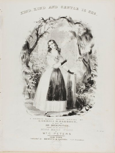 Snäll, snäll och ömsint är hon av Currier and Ives