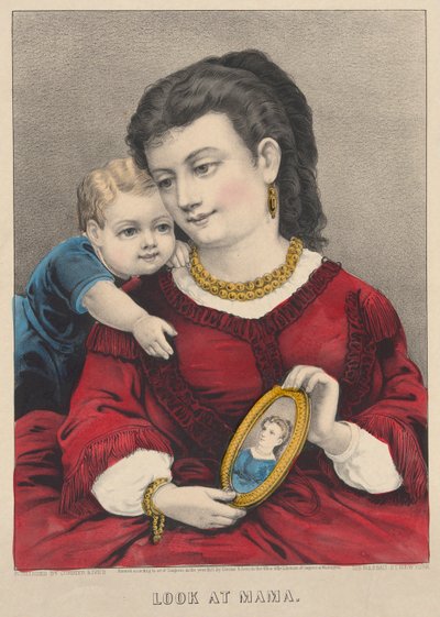 Titta på mamma av Currier and Ives