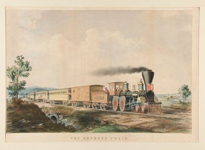 Snabbtåget av Currier and Ives