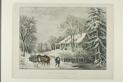 Snöstormen av Currier and Ives