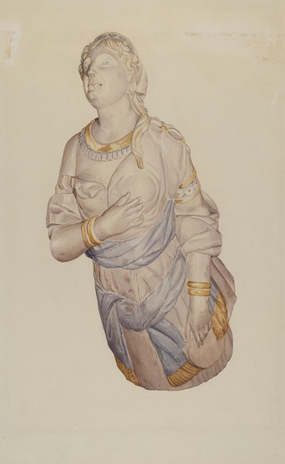 Galjonsfigur från "Kenilworth" av Curry M. Bartlett