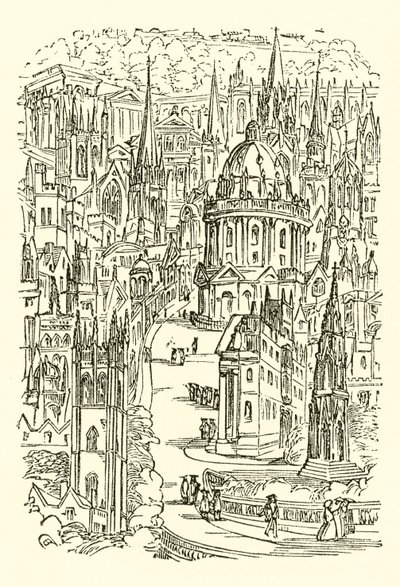 City of Dreaming Spiers av Cuthbert Bede