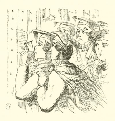 Högskoleexamenslista av Cuthbert Bede