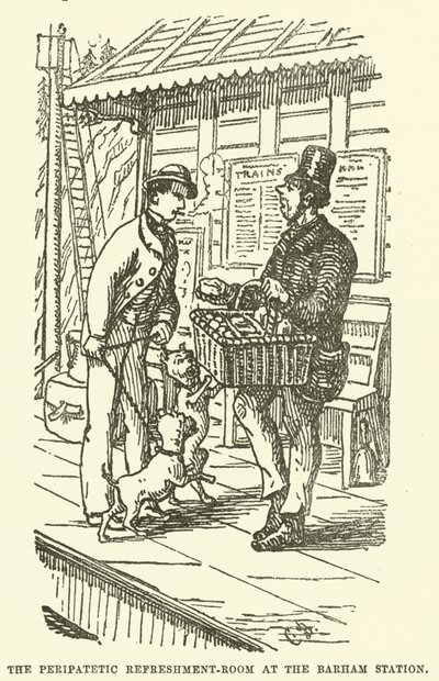 Illustration för Little Mr Bouncer och hans vän Verdant Green av Cuthbert Bradley