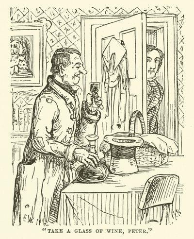 Illustration för Little Mr Bouncer och hans vän Verdant Green av Cuthbert Bradley