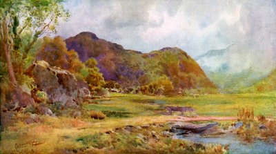 På Marsh nära Lodore, Cumberland, 1924-1926 av Cuthbert Rigby