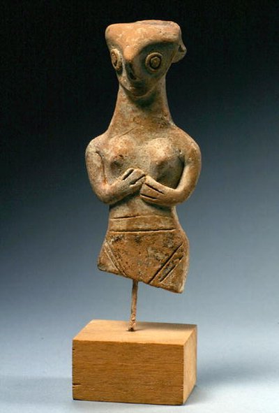 Människofigur, yngre bronsålder av Cypriot Cypriot