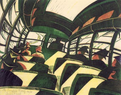 The Sunshine Roof, ca 1934 (litho) av Cyril Edward Power
