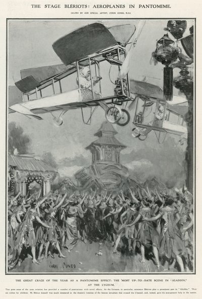 Scenen Bleriots av Cyrus Cuneo