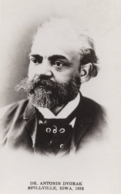 Antonin Dvorak i Spillville, Iowa, 1893 av Czech Photographer