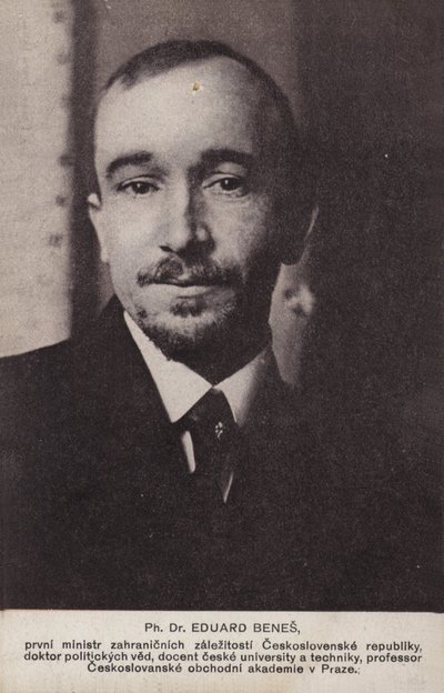Edvard Benes av Czech Photographer