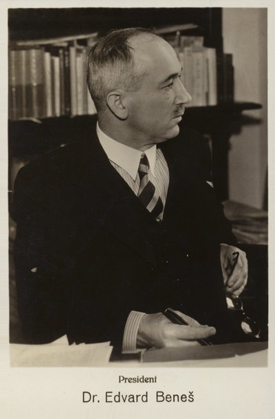 Edvard Benes av Czech Photographer