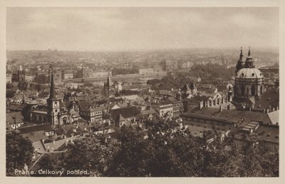 Översikt över Prag av Czech Photographer