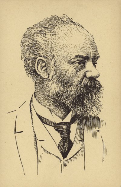 Antonin Dvorak, tjeckisk kompositör (1841-1904) av Czech School