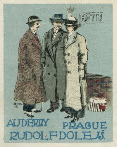 Au Derby Rudolf Dole mode, Prag av Czech School