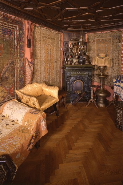 Chateau - Harem hampa gård av Czech School