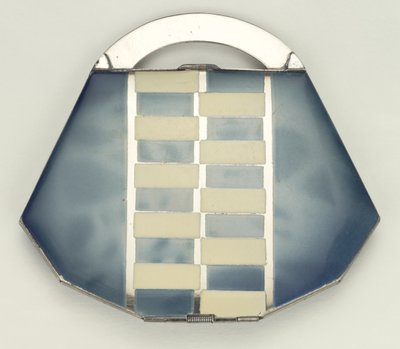Princess Handbag Powder Compact, tjeckiskt, 1930-tal av Czech School