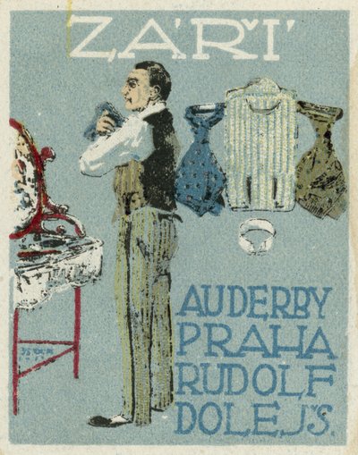 september. Au Derby Rudolf Dole mode, Prag av Czech School