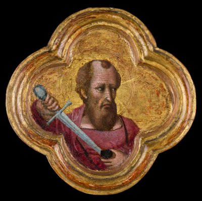 St. Paul (tempera på panel) av Dalmasio di Jacopo Scannabecchi Dalmasio di Jacopo Scannabecchi