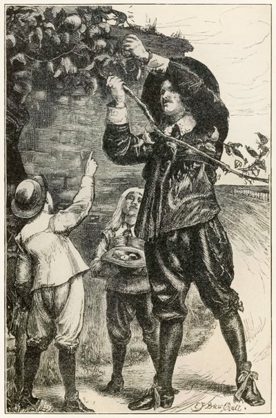 Christians pojkar började äta" från "The Pilgrim