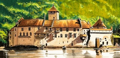 Chateau De Chillon av Dan Escott