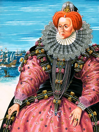 Drottning Elizabeth - krigardrottningen av Dan Escott
