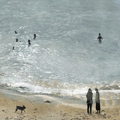 Bamaluz-stranden av Dan Hobday