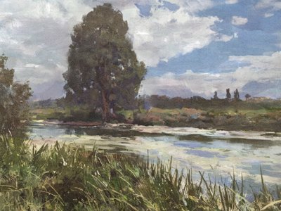River Exe av Dan Hobday