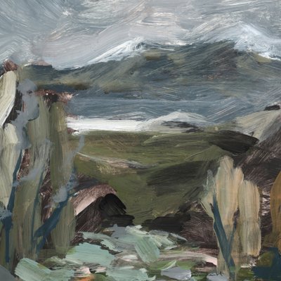 Schweizisk utsikt av Dan Hobday