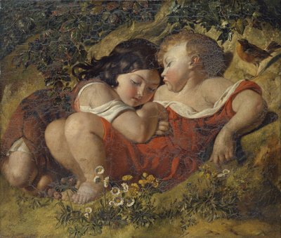 Barn i skogen av Daniel Maclise
