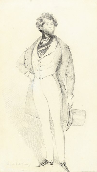 Porträtt av greve d