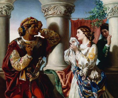 Othello och Desdemona av Daniel Maclise