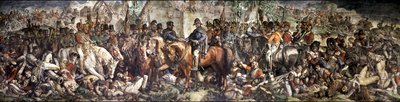 Mötet mellan Wellington och Blucher efter slaget vid Waterloo av Daniel (1806 70) Maclise