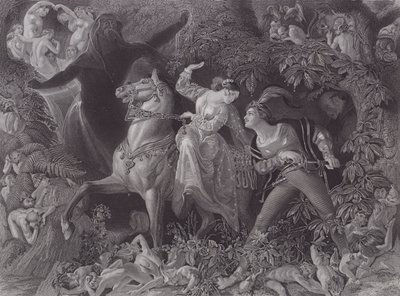 Undine (gravyr) av Daniel (after) Maclise