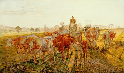Vinterafton, 1859 av Daniel Alexander Williamson