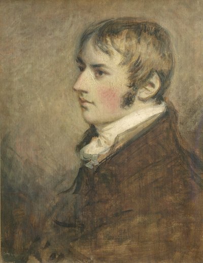 Porträtt av John Constable (1776-1837) tjugo år gammal, 1796 (tempera) av Daniel Gardner