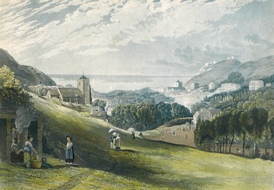 Hastings från London Road av Daniel Havell