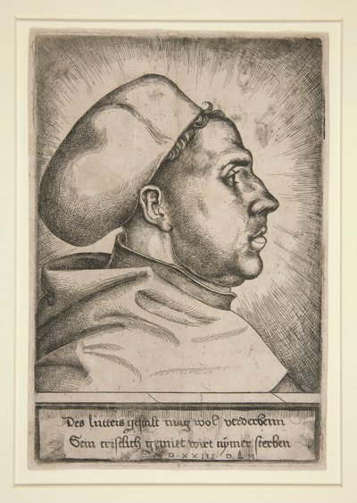 Martin Luther av Daniel Hopfer