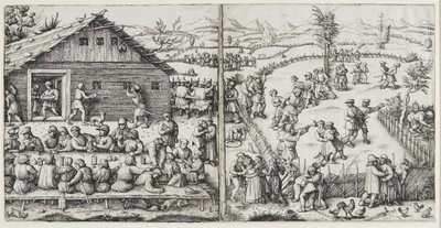 Festivalen, efter 1520 av Daniel Hopfer