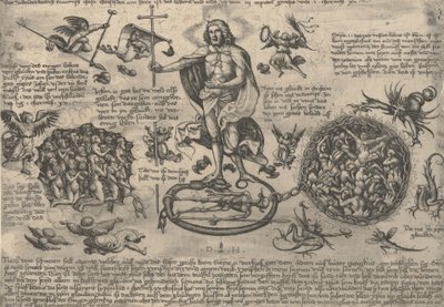Den triumferande Kristus, ca. 1530-36. av Daniel Hopfer