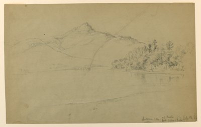 Chocorua Lake av Daniel Huntington