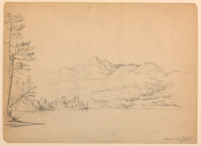 Chocorua Mountain från Cara