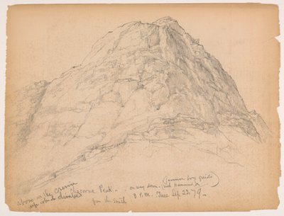 Chocorua Peak från en sydaxel av Daniel Huntington