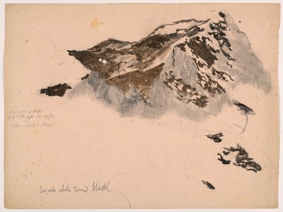 Från Chalet Window, Top of Mount Scheidegg, After a Mist and Storm av Daniel Huntington