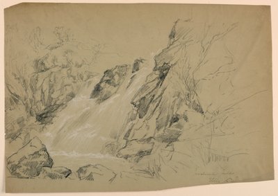 Goodrich Falls, Ellis River, New Hampshire av Daniel Huntington